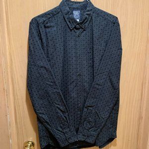 EMMETT LEO Men's Shirt Medium Pattern Casual